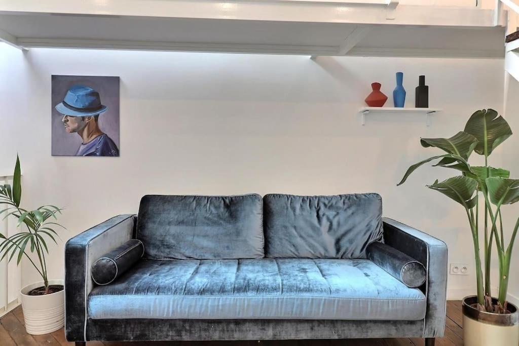 סן-קואן Unique Loft Apartment Located 15 Minutes From The Champs Elysees מראה חיצוני תמונה